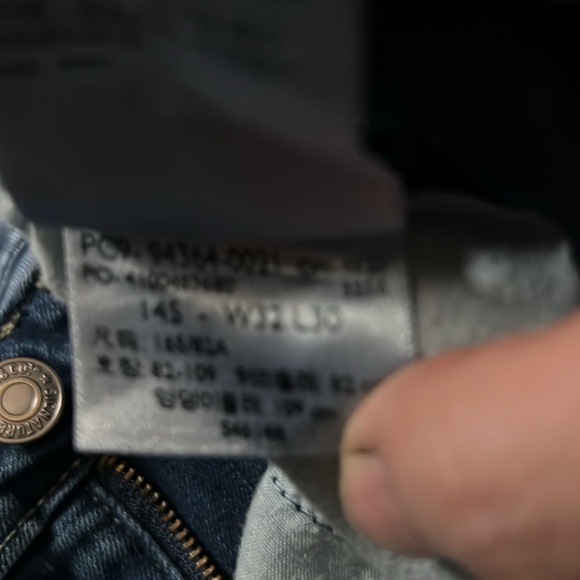 Levi's Signature Low Rise Jeans Size  14= W33 L30 - Picture 2 of 7